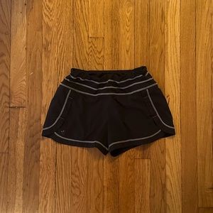 Athleta running shorts